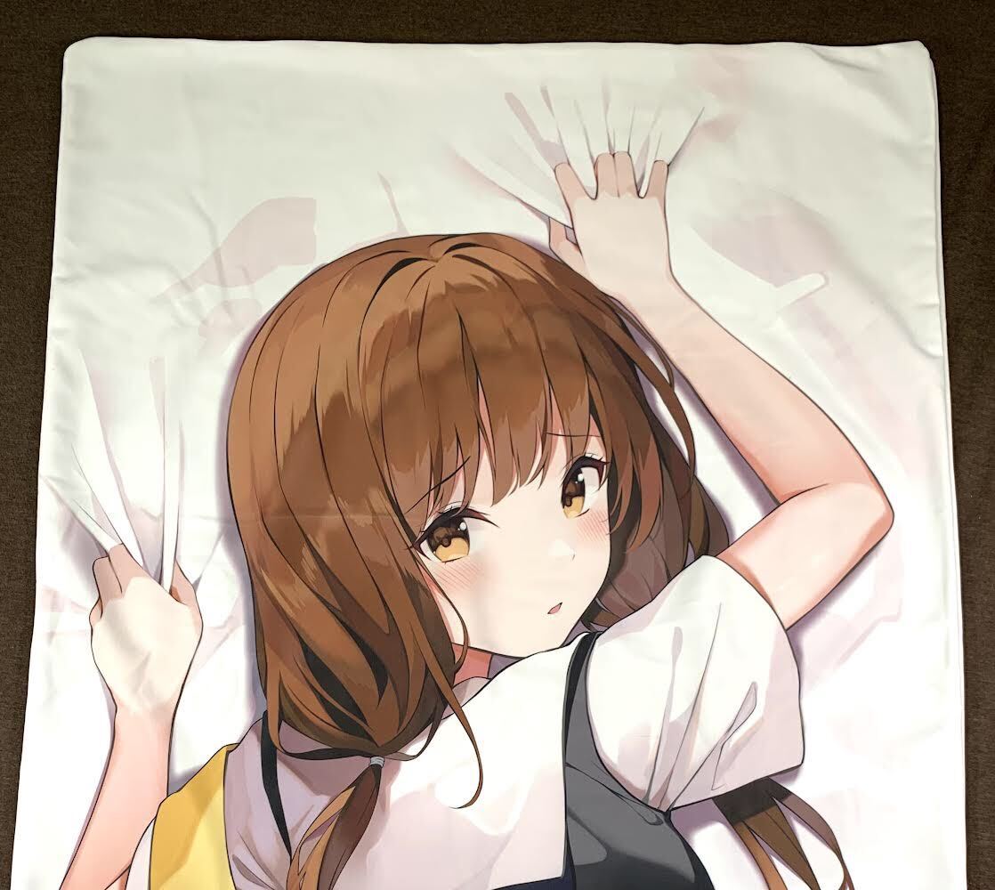 Подлинные подержанные подушки Z-M Кагуя-сама хочет сказать вам, что Miko Iino Body Pillow Cover Версия Lyctron