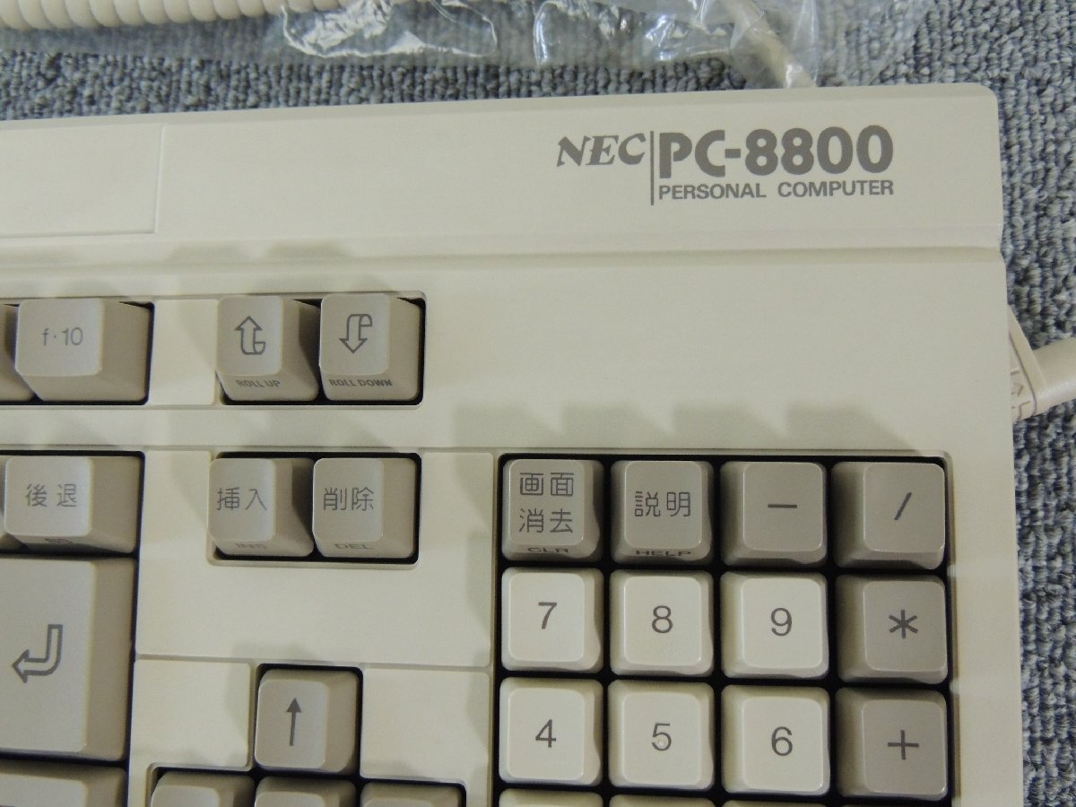 NEC PC-88VA 2HD パーソナルコンピューター 起動確認 現状 ジャンク扱い /パソコン_画像9