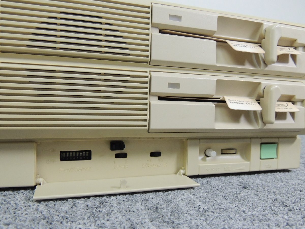 NEC PC-88VA 2HD パーソナルコンピューター 起動確認 現状 ジャンク扱い /パソコン_画像7