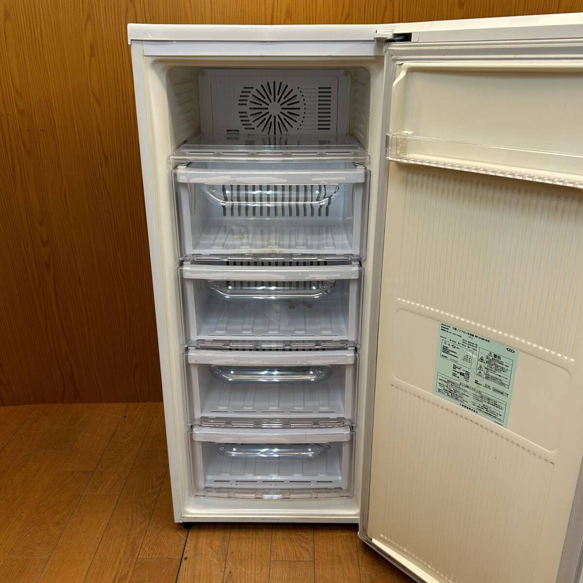 Yahoo!オークション - 動作品 三菱 冷凍庫 121L 4段引き出し Yahoo!オークション - 動作品 三菱 冷凍庫 121L 4段引き出し