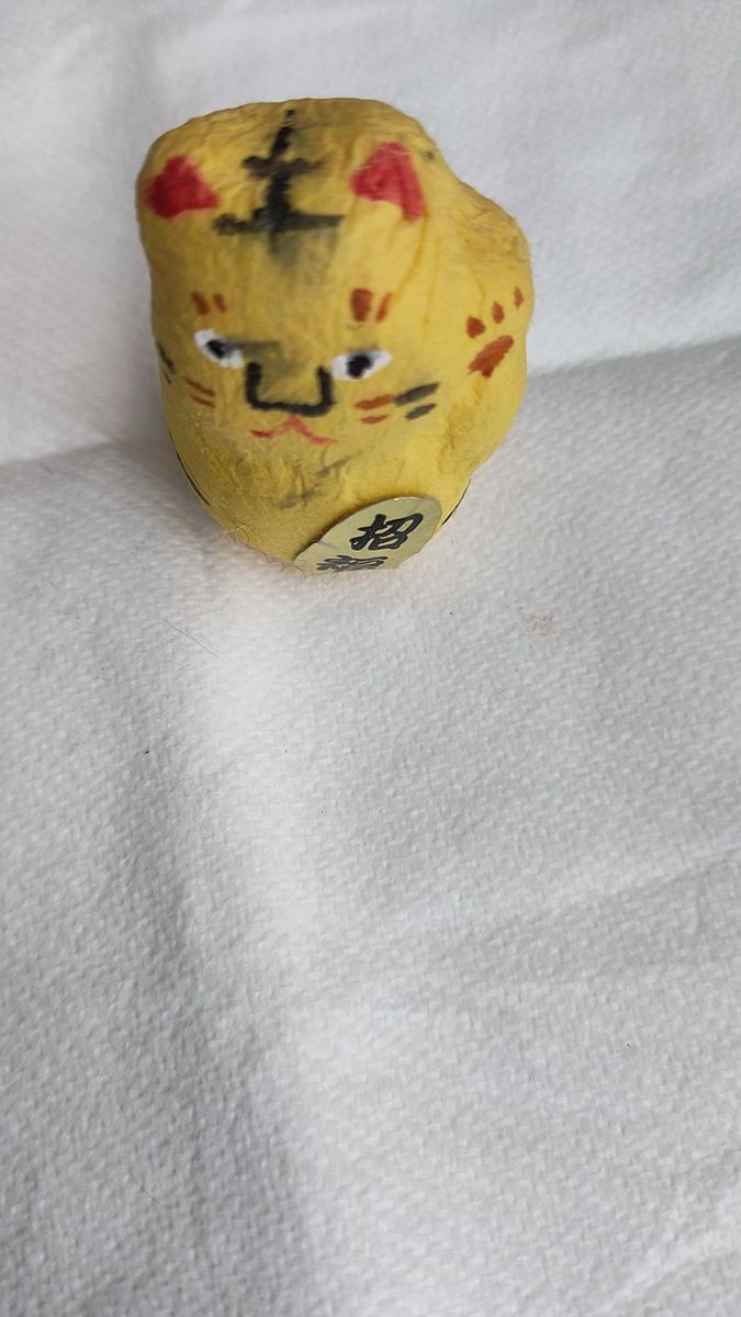 虎 寅年 ミニ置物 起き上がり小法師 招福 開運グッズ 民芸品