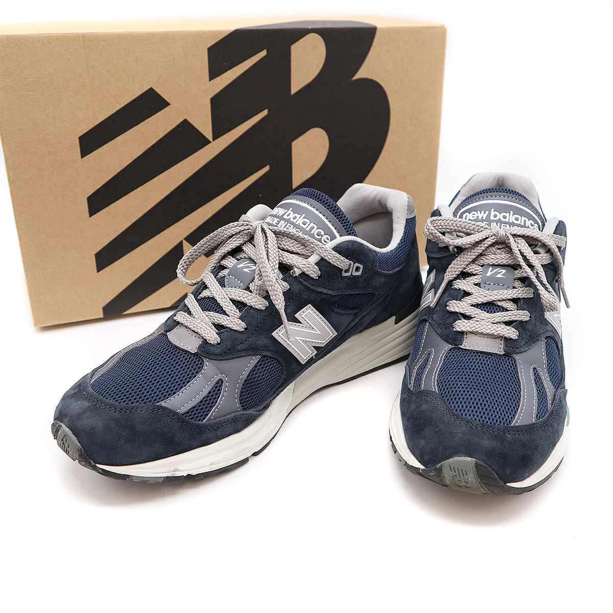 NEW BALANCE ニューバランス U991NV2 スニーカー ネイビー 27.5cm U991NV2 ITPY2CPI2ZHK