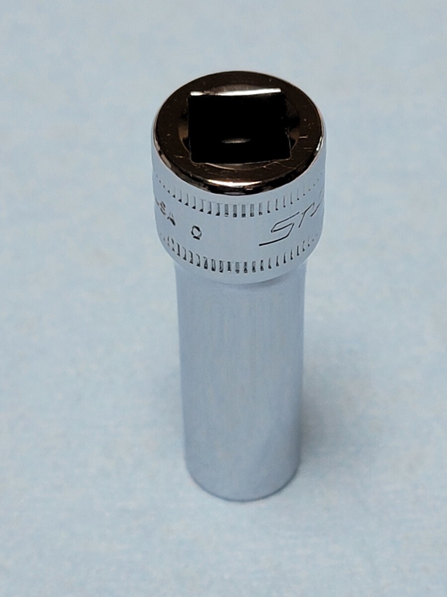 10mm 3/8 ディープ スナップオン SFSM10 (6角) 中古品 超美品 保管品 SNAPON SNAP-ON ディープソケット ソケット 送料無料の画像2