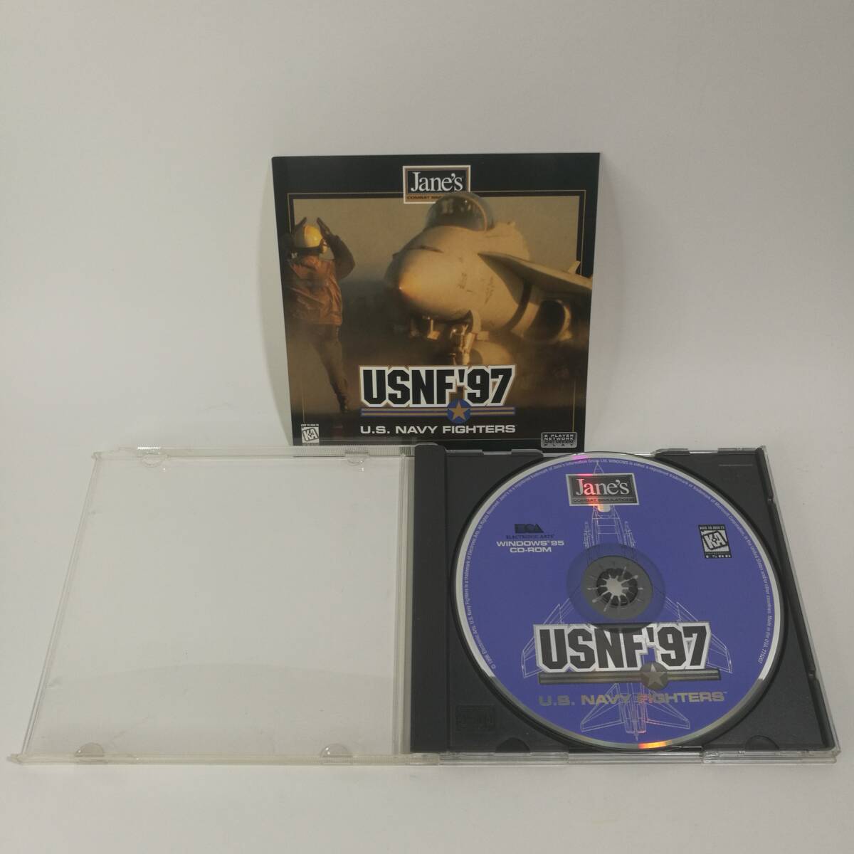 [G0681]PC ゲーム USNF'97 U.S.NAVY FIGHTERS Jane's /Windows/95/PC/ゲーム/ソフト/レトロ_画像1