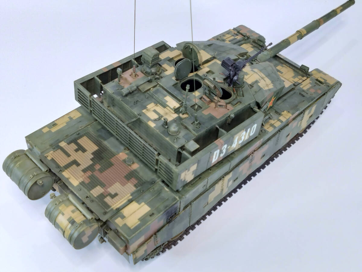 Yahoo!オークション - 1/35 中国陸軍 ZTZ99A 塗装済み完成品 Yahoo!オークション - 1/35 中国陸軍 ZTZ99A 塗装済み完成品