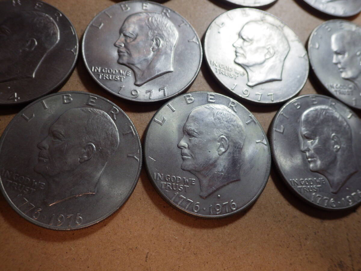 アメリカ１ドル硬貨１３種類 アイゼンハワー １３ドル コレクター放出品の画像5