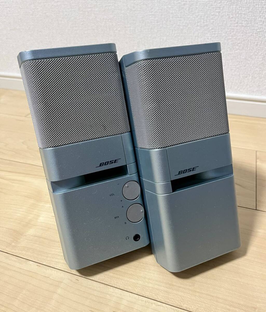 【BOSE】BOSE Mediamate Speaker ボーズ メディアメイト スピーカー ブルー USEDの画像1