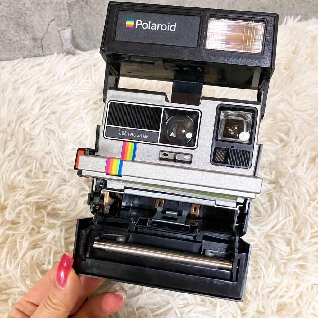 Polaroid ポラロイドカメラ インスタントカメラ Supercolor 635_画像9