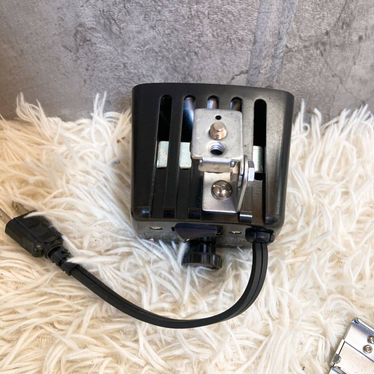 BROM CINE LIGHT 照明器具 カメラ ビデオ 動画撮影 100V 650ｗ 中古 昭和 レトロ_画像7