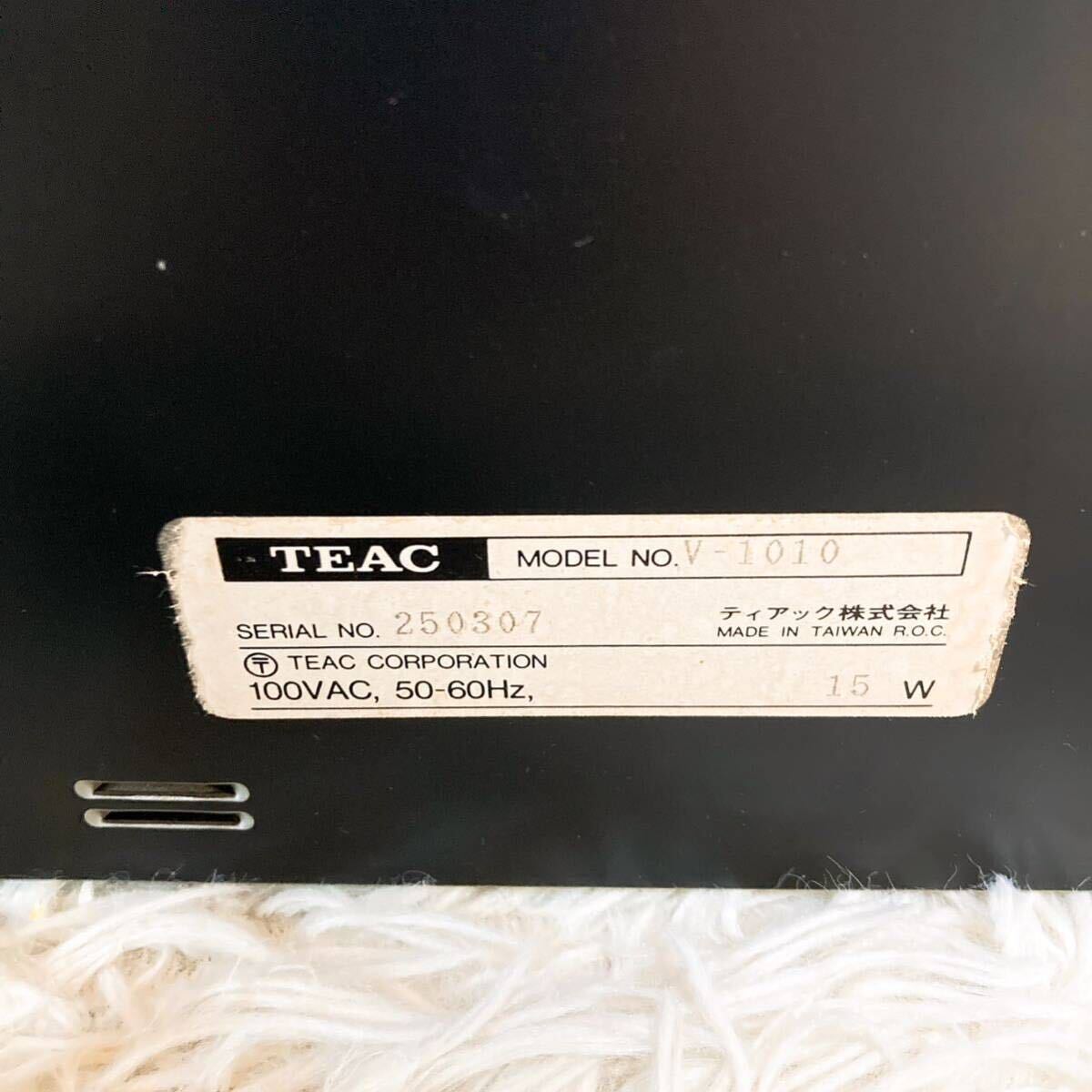 TEAC ティアック カセットデッキ オーディオ V-1010_画像4