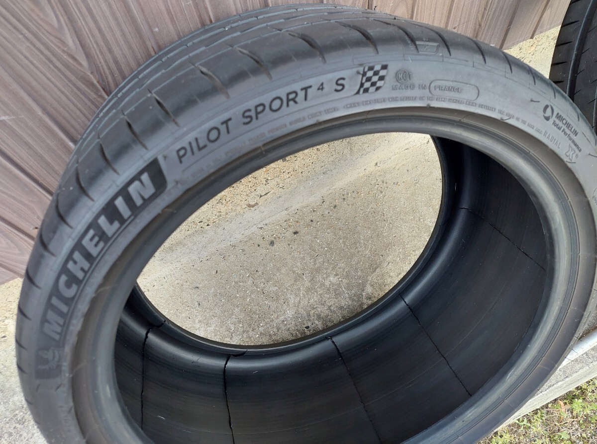 MICHELIN PILOT SPORT 4S ミシュラン パイロットスポーツ4s 285/30R20 101Y 2023年製 バリ山 2本 中古_画像7