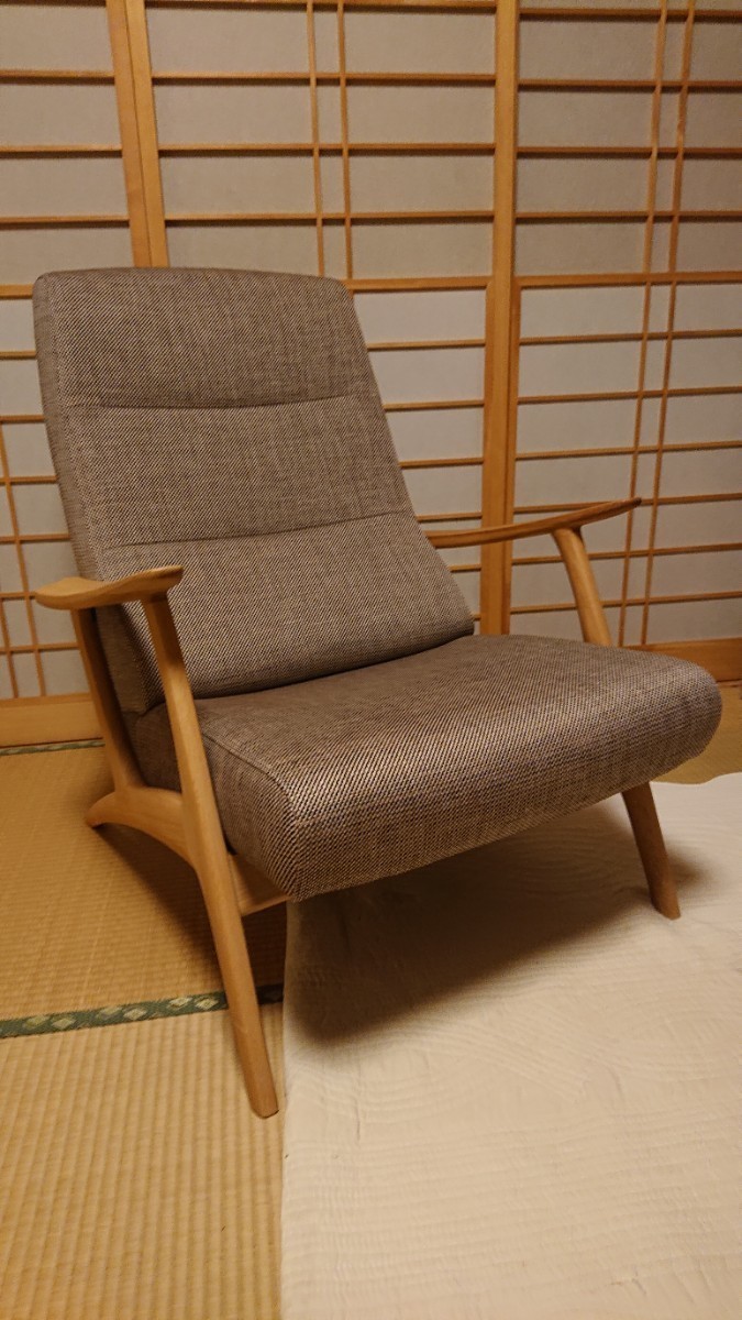 【中古美品】 カリモク パーソナルチェア WU60モデル ソファ 中古美品】 カリモク パーソナルチェア WU60モデル ソファ