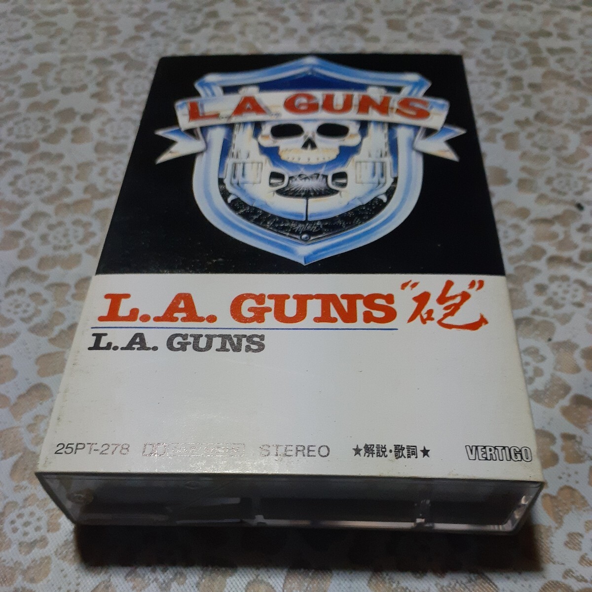 LA GUNS. cassette tape 