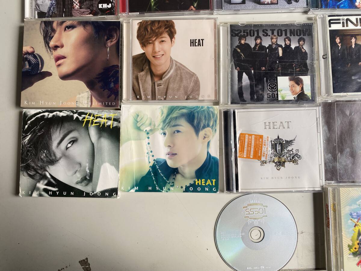 ⑤t860◆Kim Hyun Joong キムヒョンジュン◆CD 音楽 イタズラなKiss/HEAT/S2501/ALL My Love/花より男子/KISS KISS Lucky Guy 等_画像5