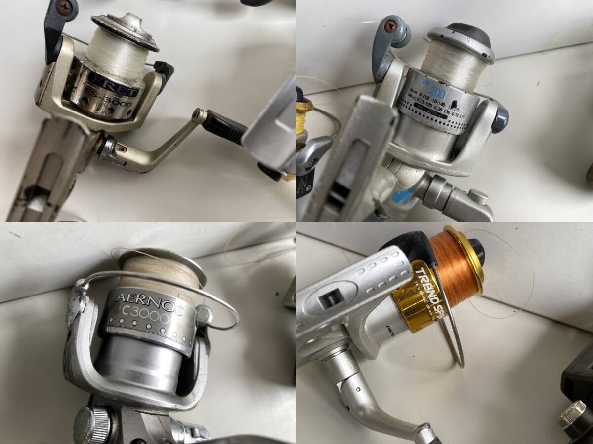 ⑤t299◆リール◆まとめて セット Daiwa/OLYMPIC/RYOBI/CYNOS/ 等 ベイトリール/スピニングリール 釣り具 釣具 フィッシング _画像8