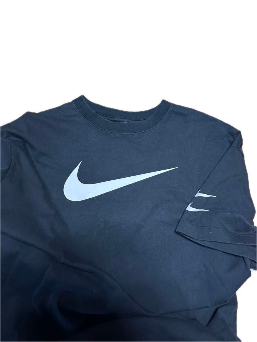 Nike ナイキ　デザイン　T BLACK L