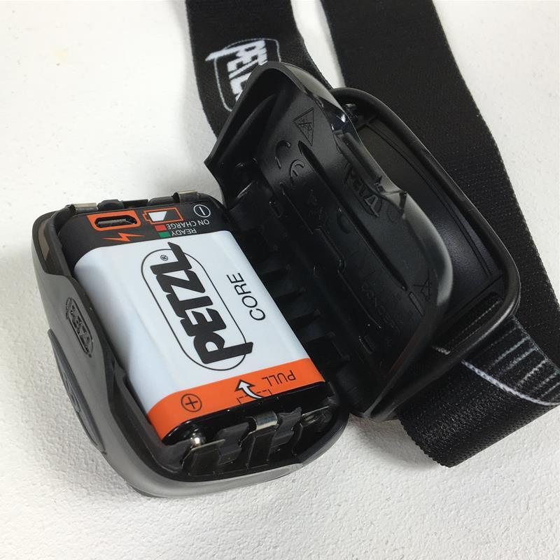 ペツル アクティック コア ACTIK CORE ヘッドランプ 450ルーメン + ポーチL セット PETZL E099GA ブラック系の画像4