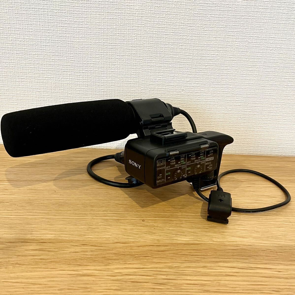 SONY XLRアダプターキットXLR-K1M ソニーXLR-A1M・ガンマイクECM SONY XLRアダプターキットXLR-K1M ソニーXLR-A1M・ガンマイクECM