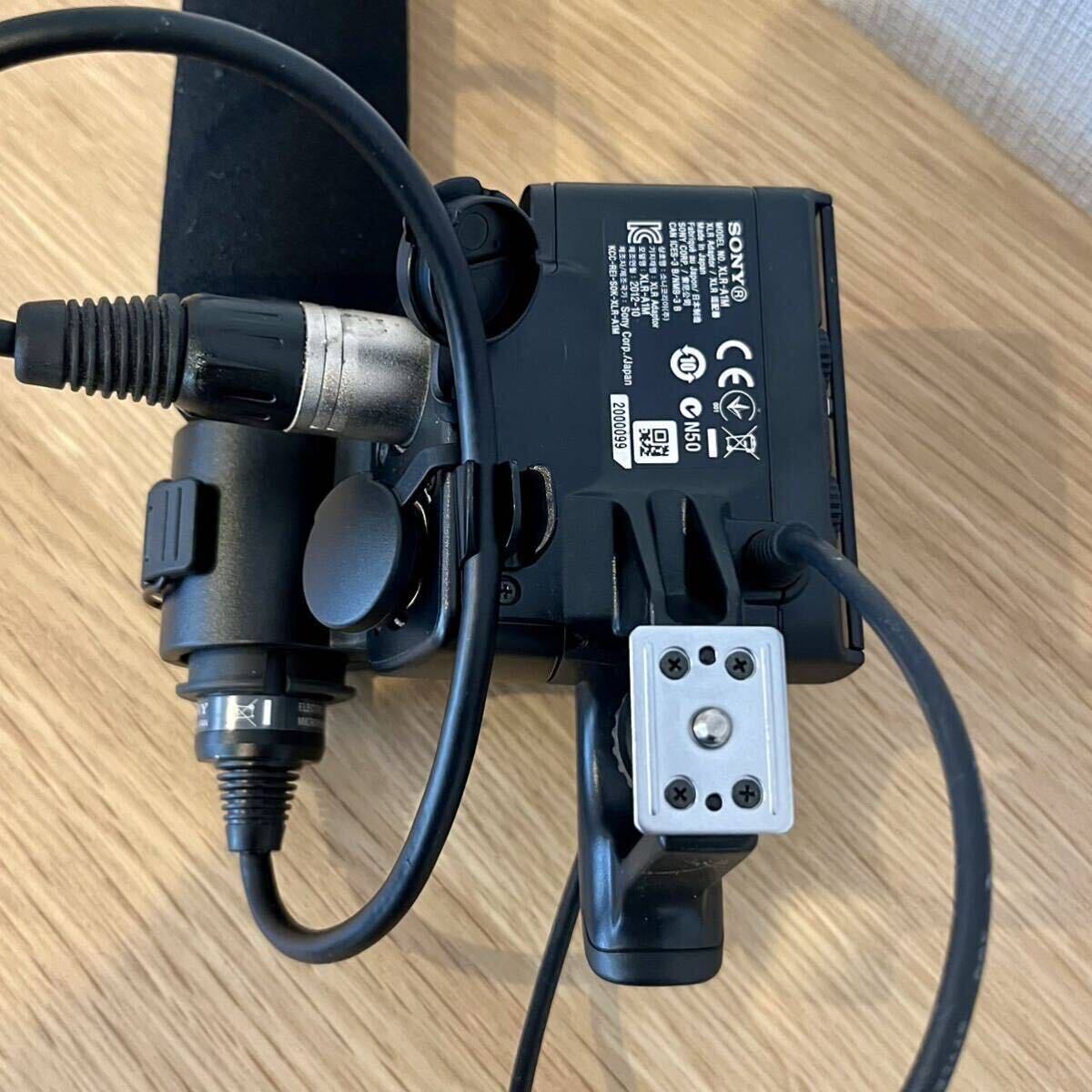 SONY XLRアダプターキットXLR-K1M ソニーXLR-A1M・ガンマイクECM SONY XLRアダプターキットXLR-K1M ソニーXLR-A1M・ガンマイクECM