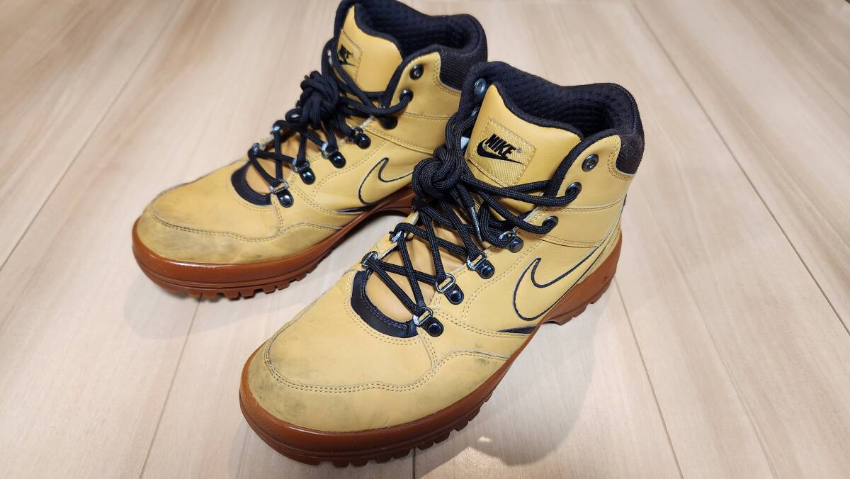 【即決】NIKE ナイキ SKY BOOT HIGH スカイブーツハイ イエロー 27cm_画像1