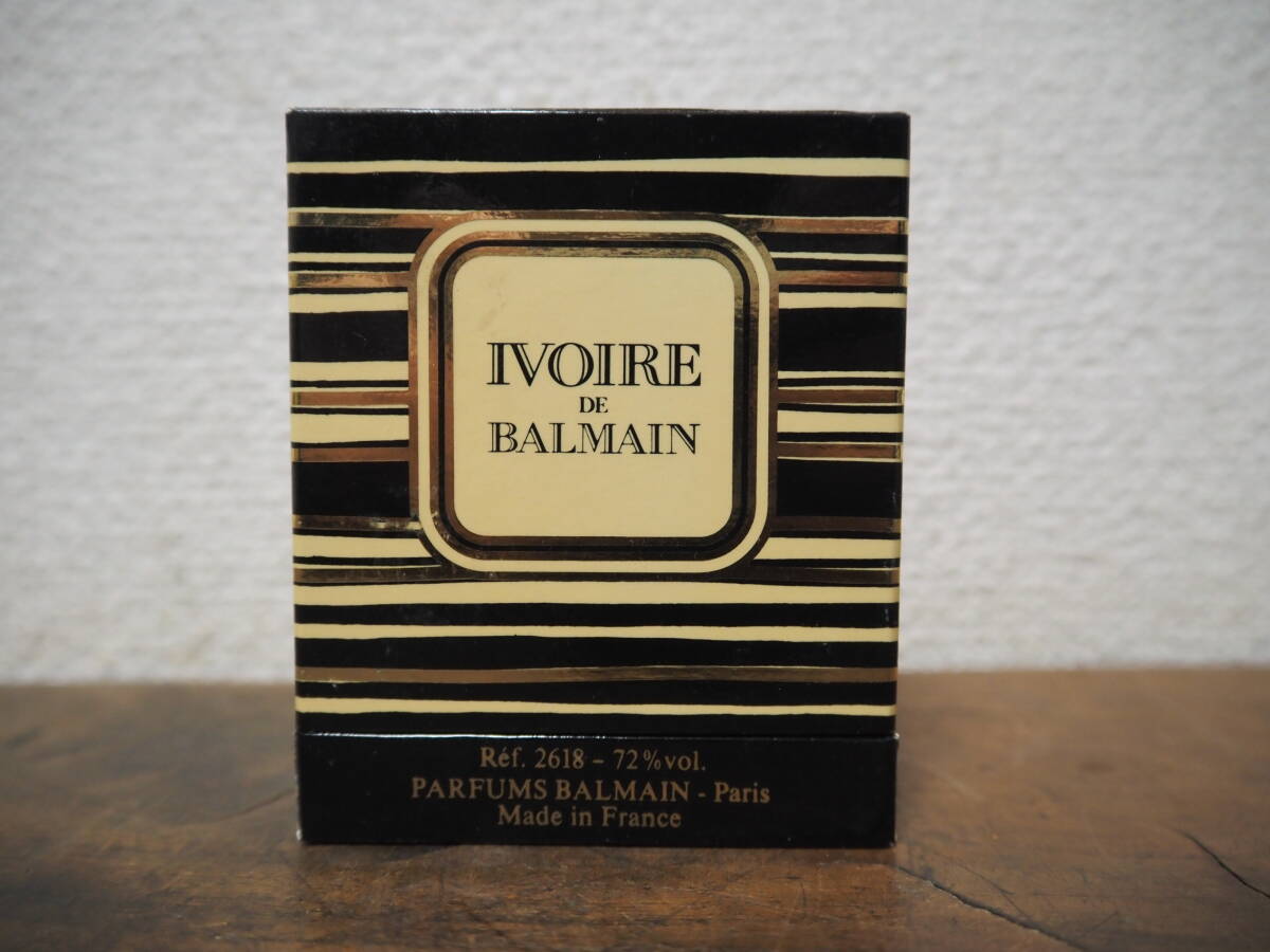 ミニ香水 IVOIRE DE BALMAIN イヴォアール バルマン オードパルファム 7.5ml 未使用 箱付_画像2