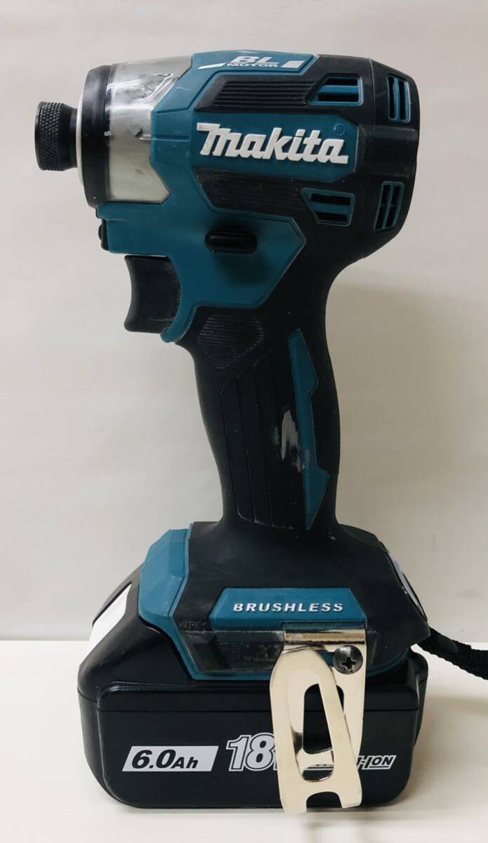 makita マキタ 充電式インパクトドライバ TD173D バッテリー付属_画像2