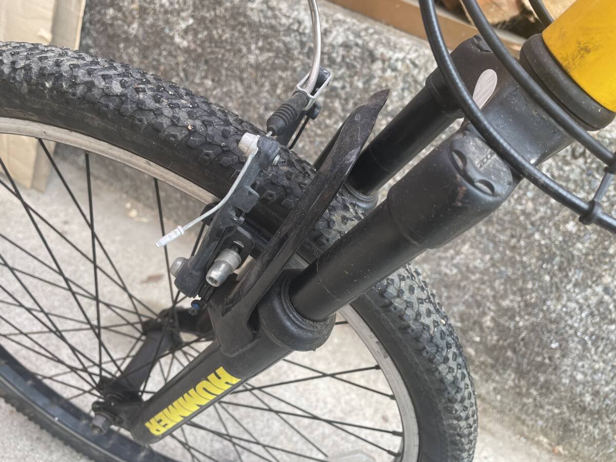 自転車 ハマー サスペンション HUMMER 24x1.95 富山市より 直接引き取りのみ。の画像3