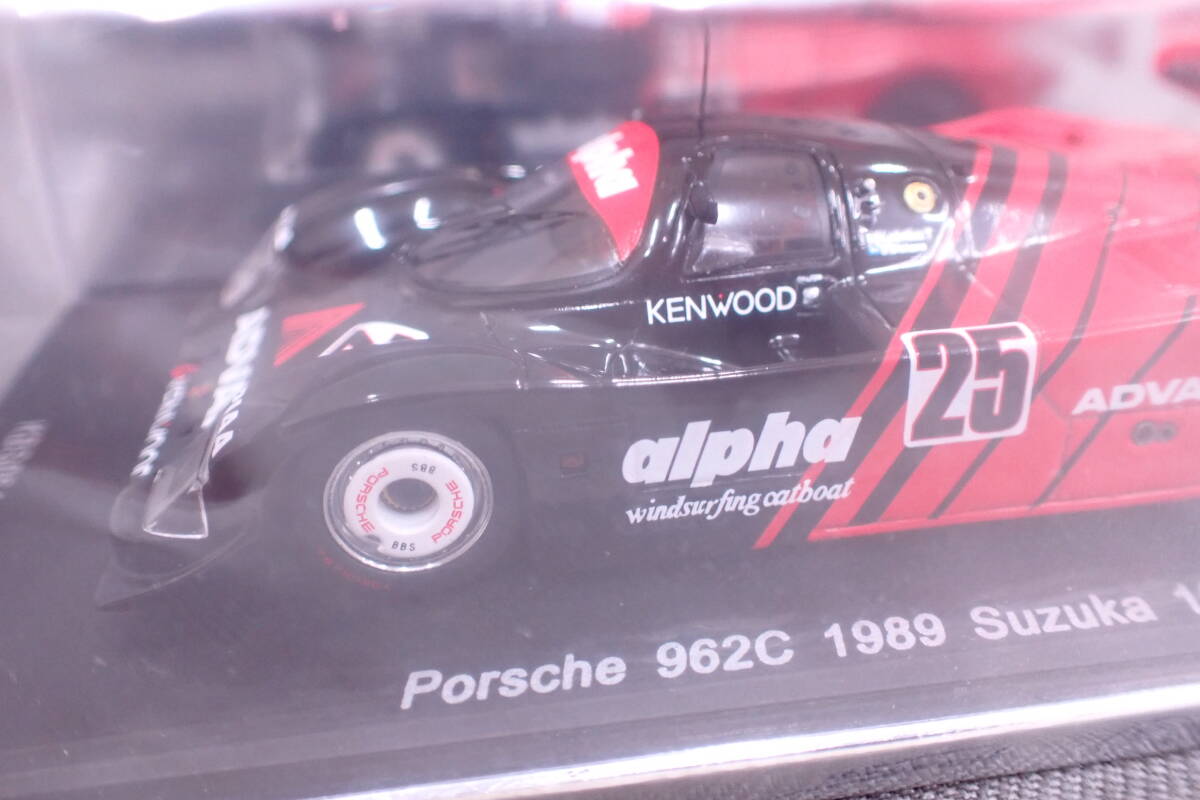 MINIMAX Spark Porsche 962C 1989 Suzuka 100km #25 KBS054 1/43 ポルシェ ミニカー Z03031_画像2