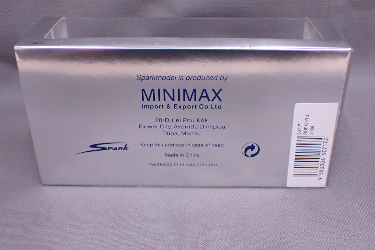 MINIMAX Spark RUF CTR 3 2008 S0717 1/43 スパーク ミニカー Z03034_画像7