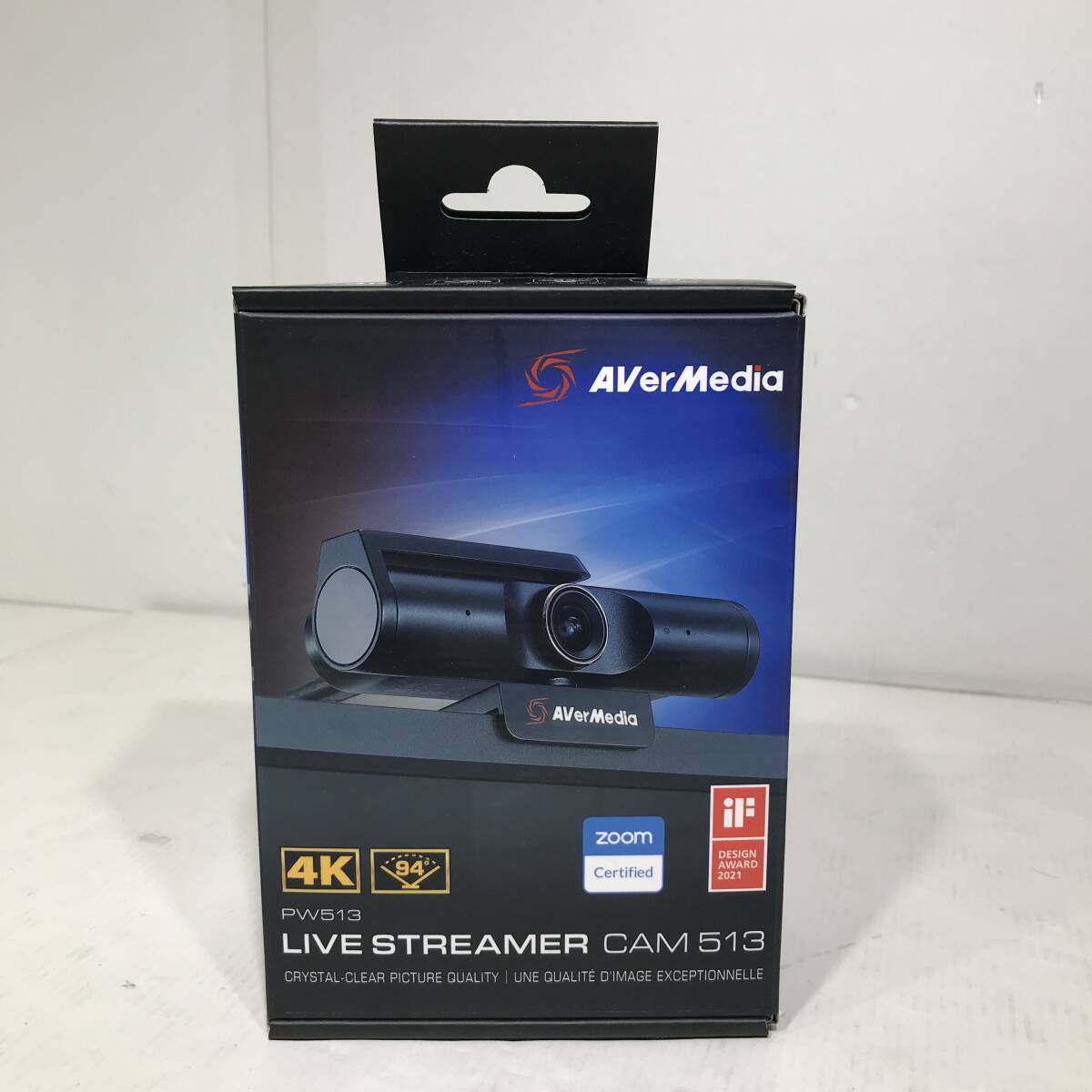 AVerMedia LIVE STREAMER 4K対応 ウェブカメラ CAM513 PW513_画像1