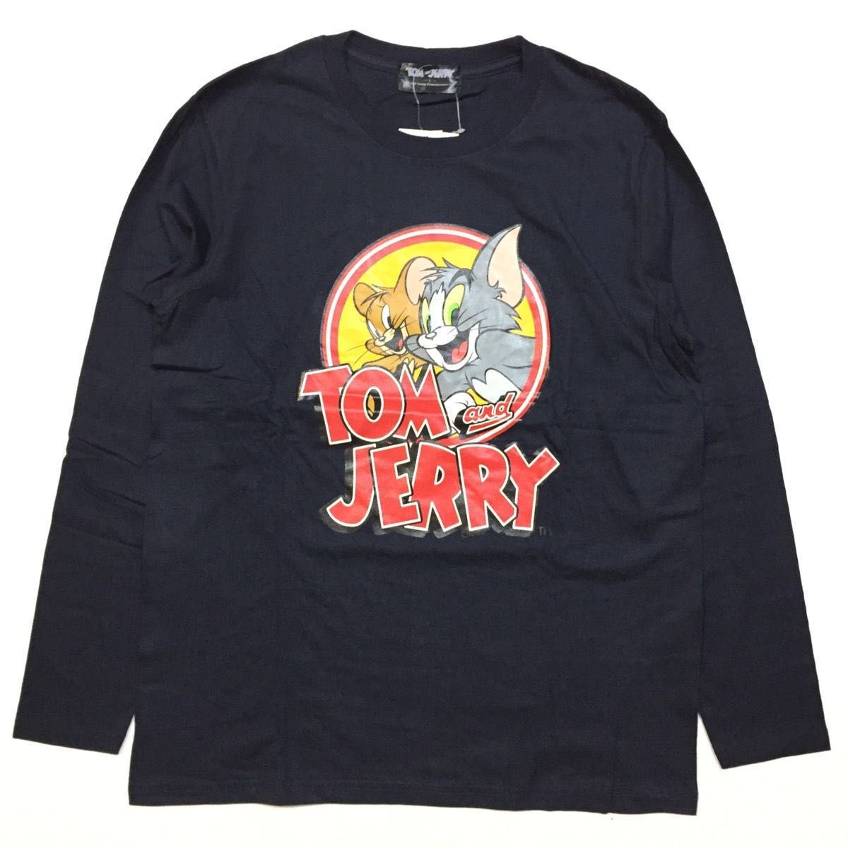 新品 正規 ３Ｌ　トムアンドジェリー Tom and Jerry トム＆ジェリー ロンＴ 長袖Tシャツ トムジェリ 大きいサイズ