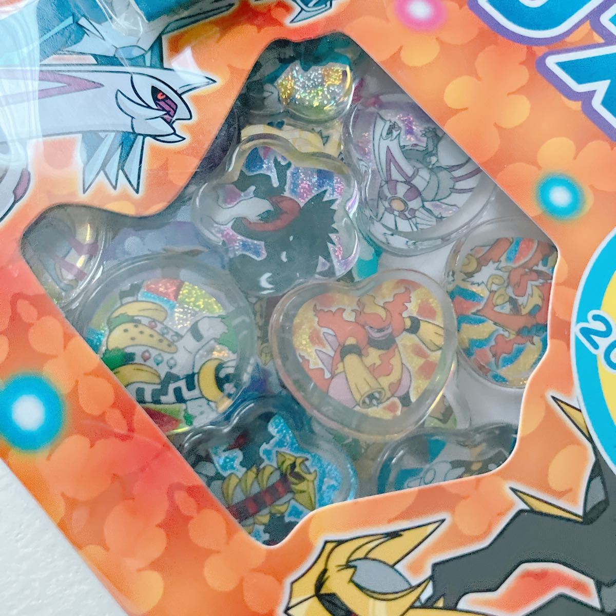 ポケモンシール 美品 ポケモンセンター ミックスシール おはじきシール 7種8点セット