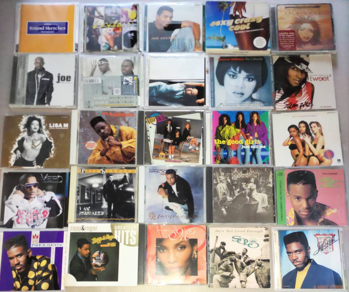 インディーR&B/soul/funk/Rap他等などcd50枚セット☆danny b smooth,jaff redd,good girls,zapp_画像1