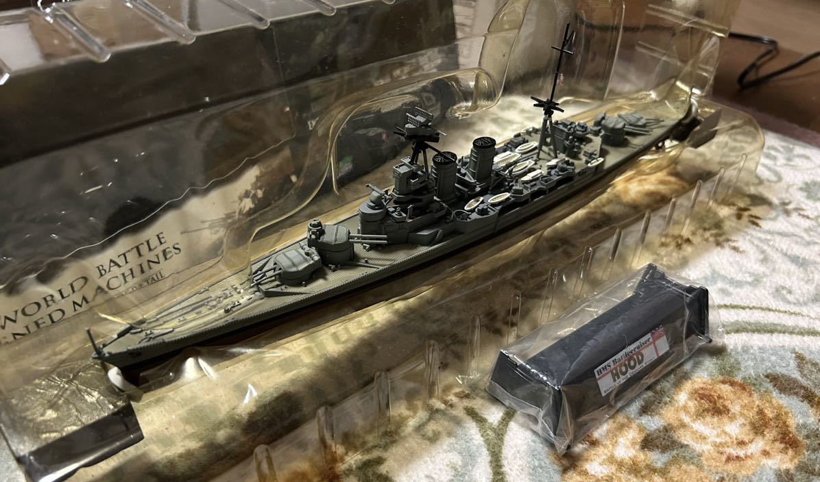 ユニマックス　 1/700 巡洋戦艦　フッド デンマーク海峡 1941 unimax HMS BATTLECRUISER HOOD 86002_画像2