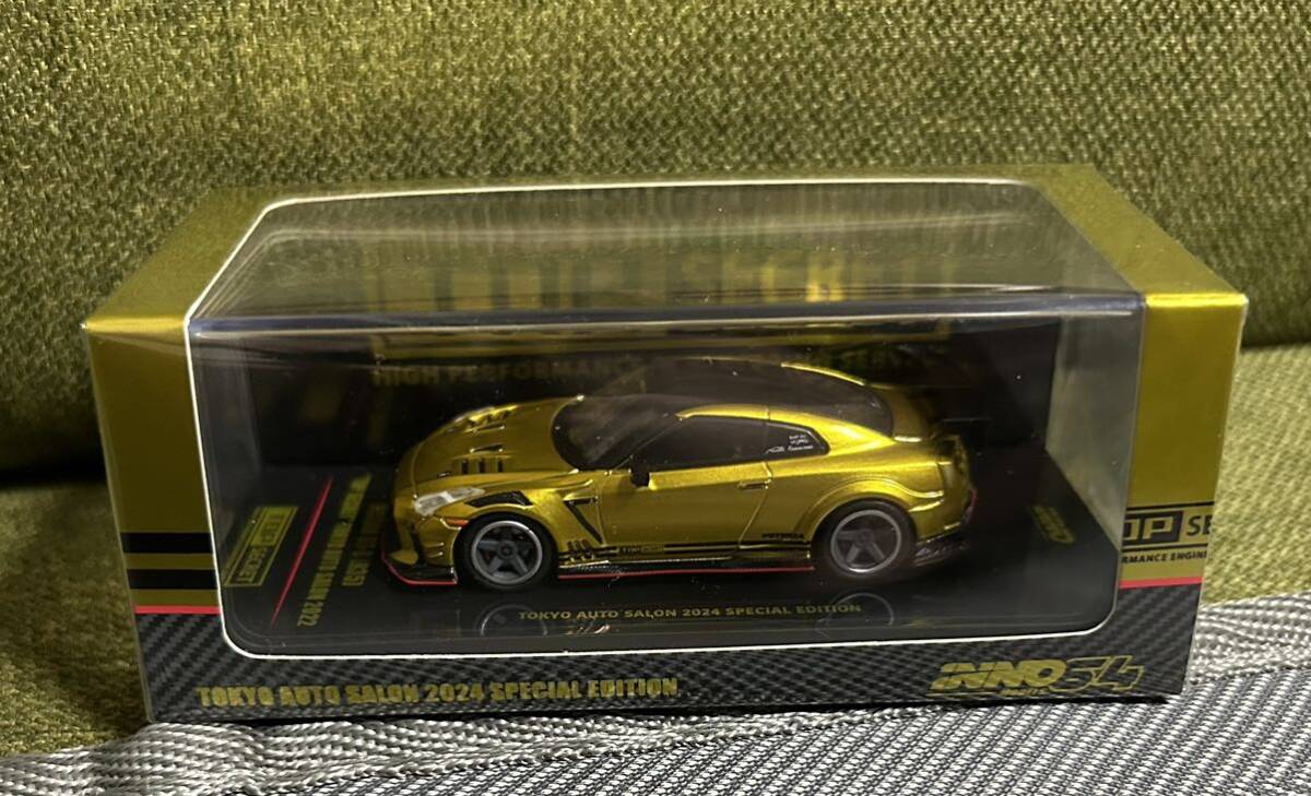 1/64 イノモデル ニッサン GT-R R35 トップシークレット オートサロン top secret IN64-R35TS-TAS22 inno の画像3