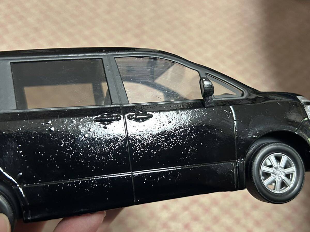 1/24 トヨタ ヴォクシー ブラック　カラーサンプル TOYOTA VOXY 難あり　ジャンク_画像6