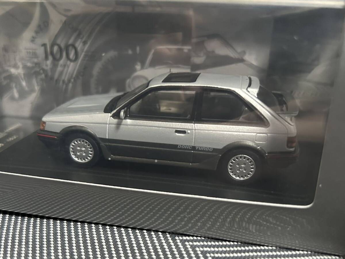 1/43 マツダ 100周年 特注 スパーク マツダ ファミリア フルタイム 4WD 1985 1989 MAZDA 323 FAMILIAの画像2