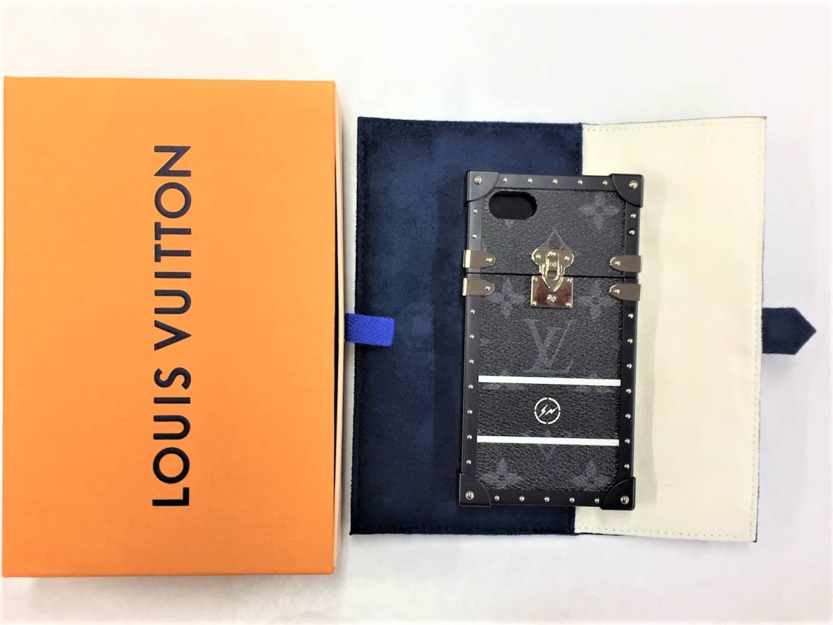  Louis * Vuitton xf rug men to design M62613 new goods unused LOUIS VUITTON x FRAGMENT iPhone7 EYE TRUNK I * trunk Fujiwara hirosi