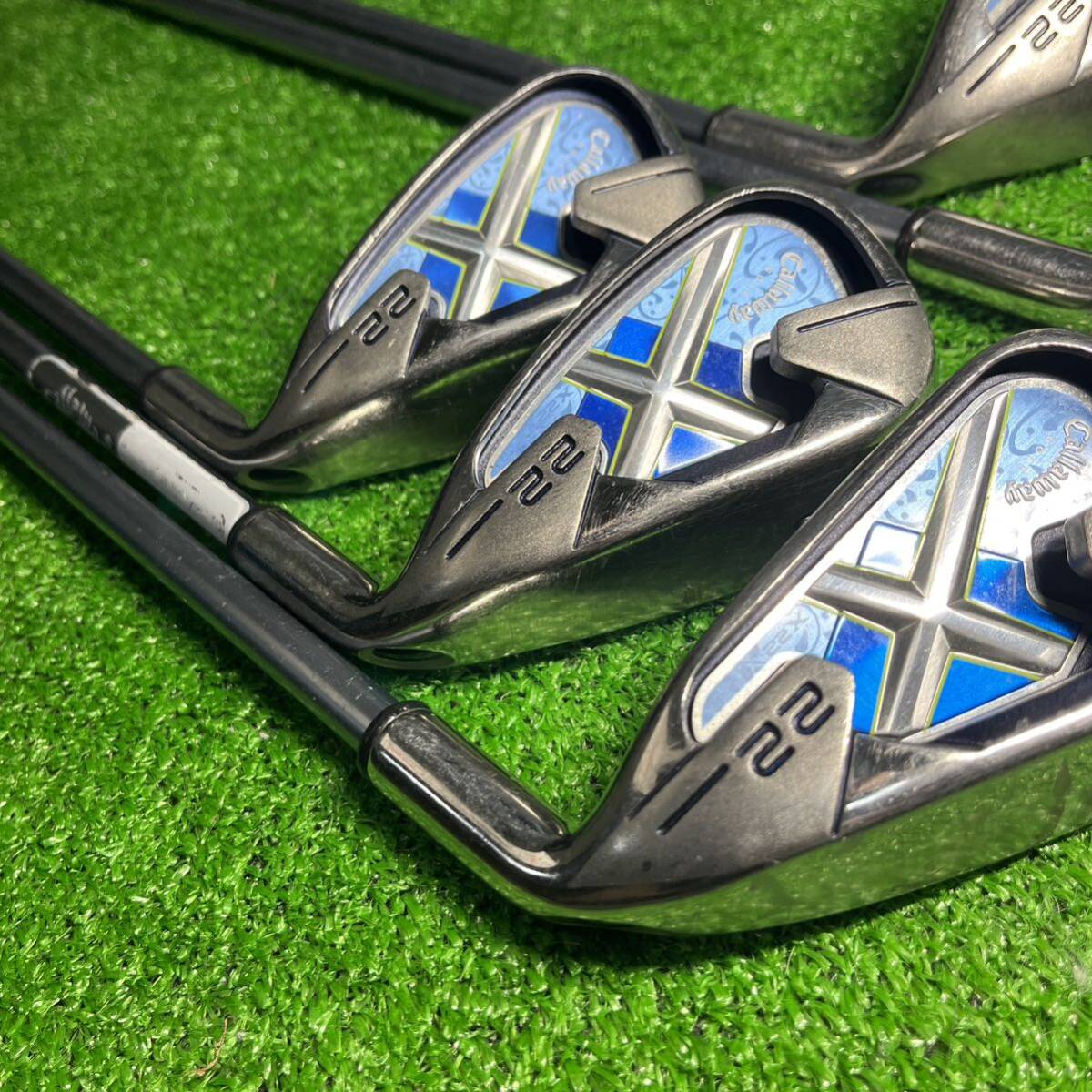 C516 Callaway キャロウェイ X-22 アイアン レディース 右利き C516 Callaway キャロウェイ X-22 アイアン レディース 右利き