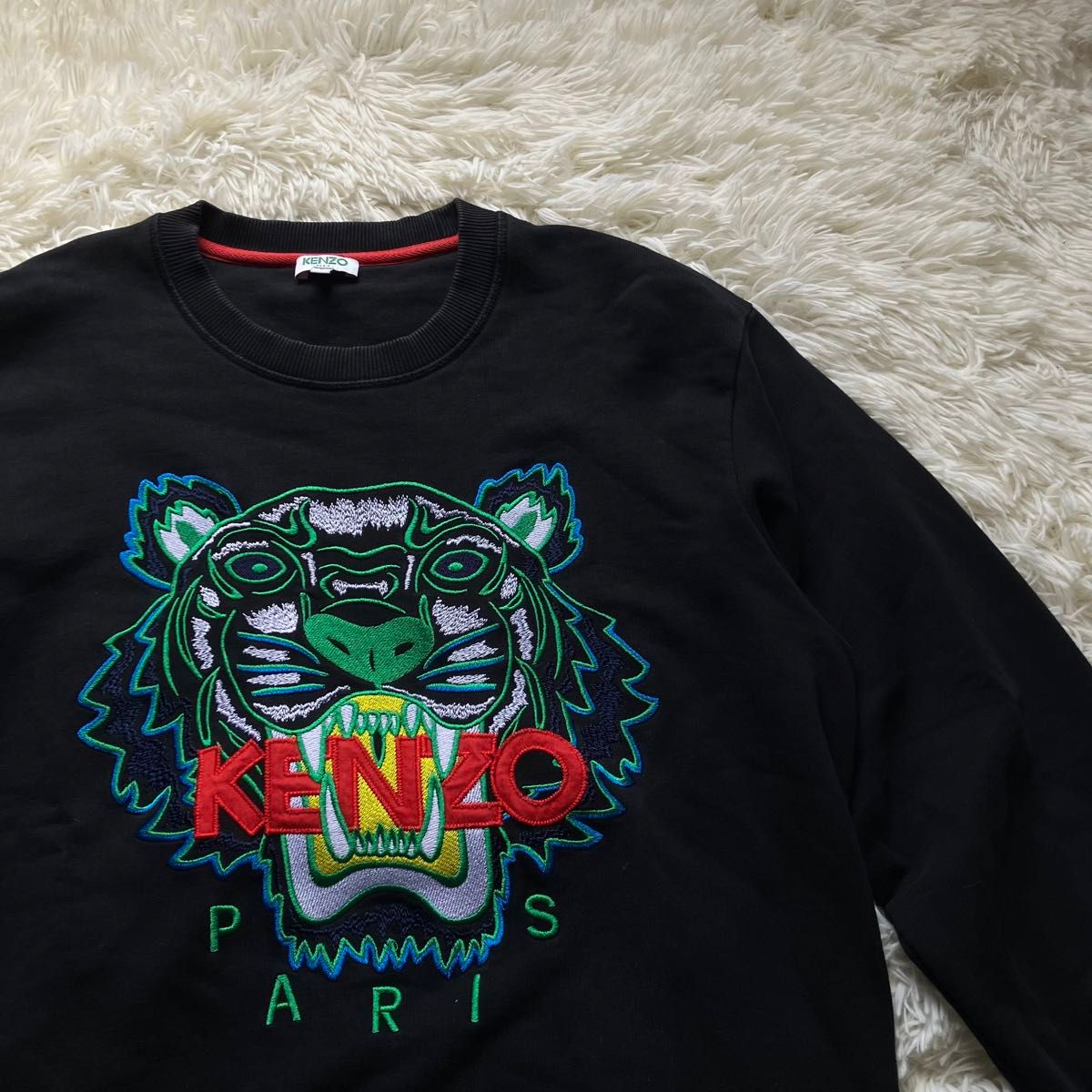 レア配色 KENZO ケンゾー タイガー刺繍 人気Lサイズ スウェット レア配色 KENZO ケンゾー タイガー刺繍 人気Lサイズ スウェット