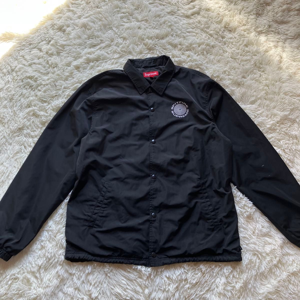 シュプリーム スピットファイアー コーチ ジャケット 