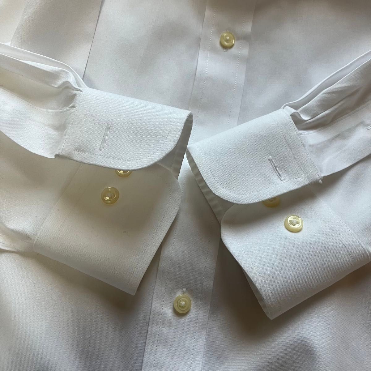 美品　ポロラルフローレン ビックサイズ ワイシャツ ポニー刺繍 白 長袖　 ボタンダウン　Ralph Lauren 