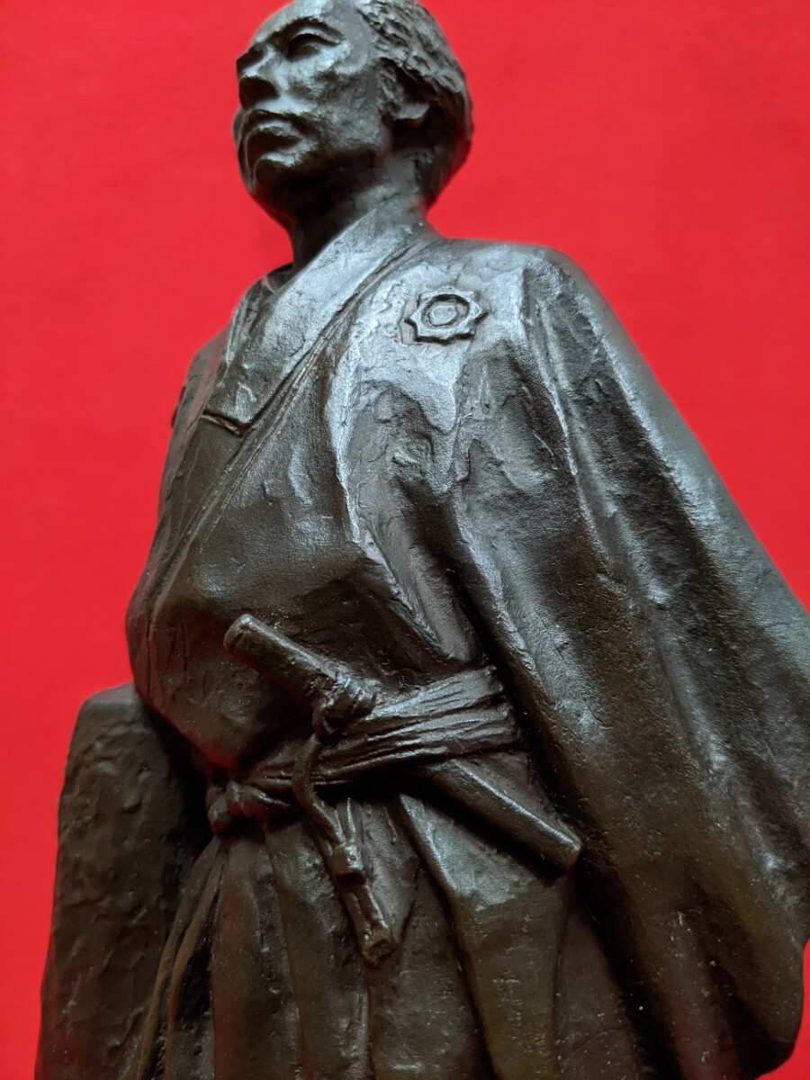 坂本龍馬 ブロンズ像 （喜多敏勝） : 掛け軸・絵画の専門店 掛軸