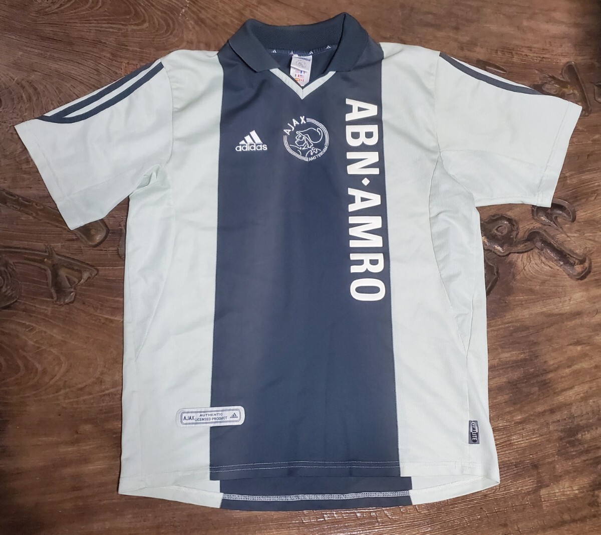 値下交渉 2001-02 イブラヒモビッチ所属 アヤックス・アムステルダム adidas 検)01 2002 AJAX AMSTERDAM ZLATAN IBRAHIMOVIC ズラタン Y2K_画像2