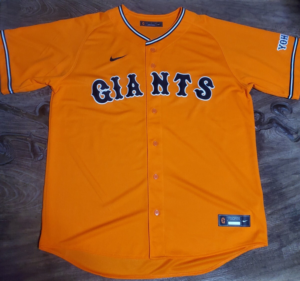 値下げ交渉 2023年 読売ジャイアンツ NIKE 橙魂シリーズ 4th/フォース XLサイズ 検)YOMIURI GIANTS 巨人軍 オレンジ 原監督 坂本 長野 岡本_画像2