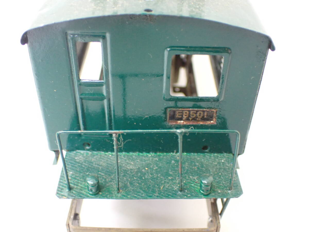 鉄道模型-11；（動力無し） KTM カツミ EB501　緑・グリーン ブリキ 約255.8ｇ 長さ；約17.7ｃｍ ★_画像7