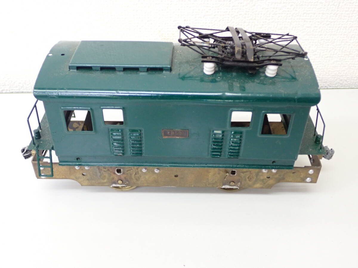鉄道模型-11；（動力無し） KTM カツミ EB501　緑・グリーン ブリキ 約255.8ｇ 長さ；約17.7ｃｍ ★_画像1