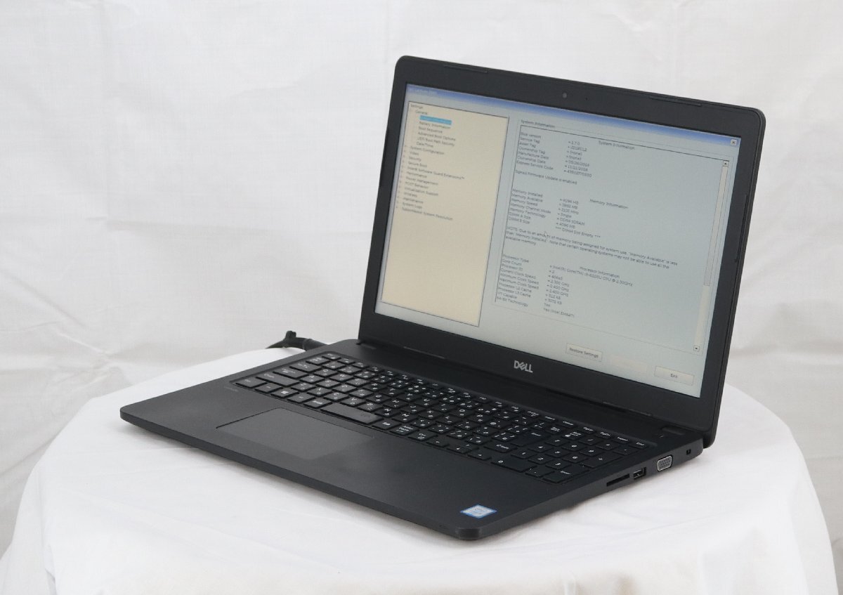 DELL Latitude 3580 -　Core i5 6200U 2.30GHz 4GB ■現状品_画像1