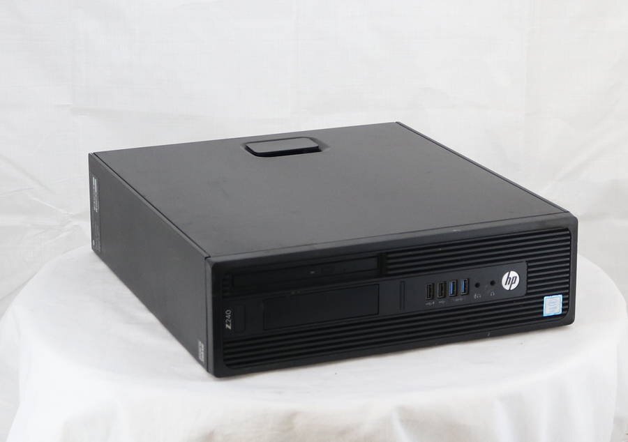 hp Z240 SFF Workstation -　Xeon E3-1225 v5 3.30GHz 4GB 256GB(SSD)■現状品_画像2