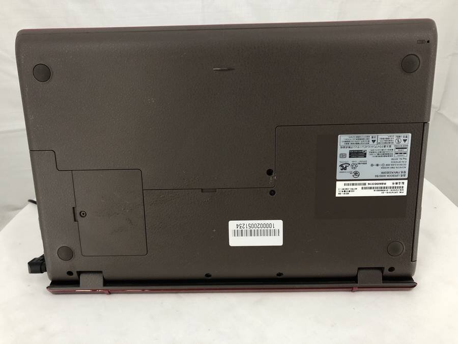 FUJITSU FMVA53B3RK LIFEBOOK AH53/B3 Win10 Core i7 8550U 1.80GHz 8GB 1000GB■現状品の画像6